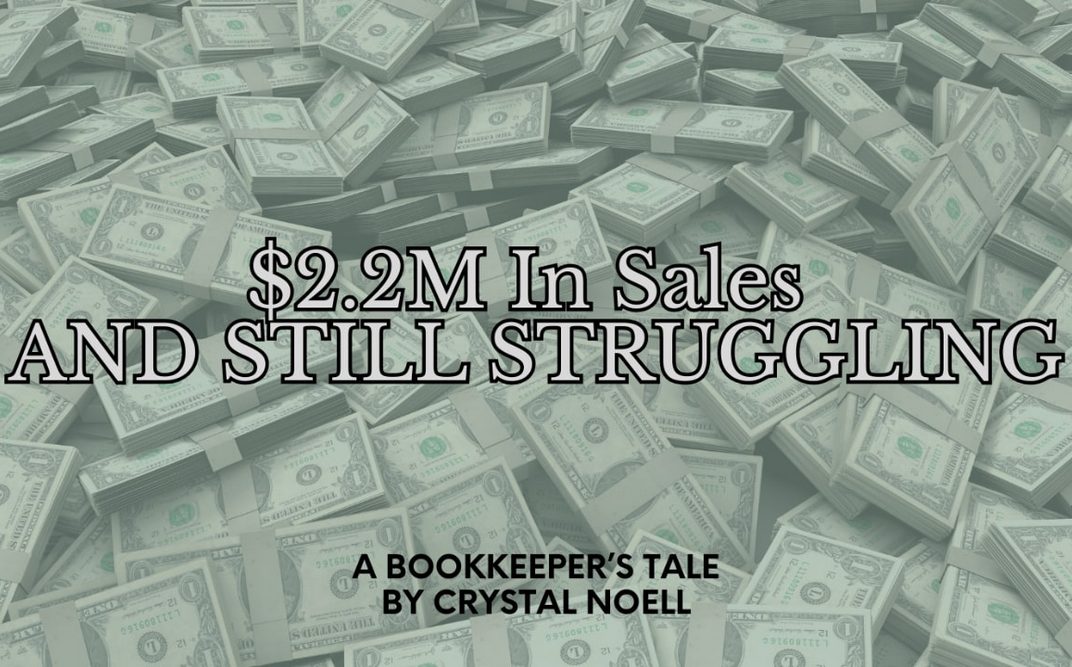 $2.2M in Revenue and Still Struggling - A Bookkeeper's Tale