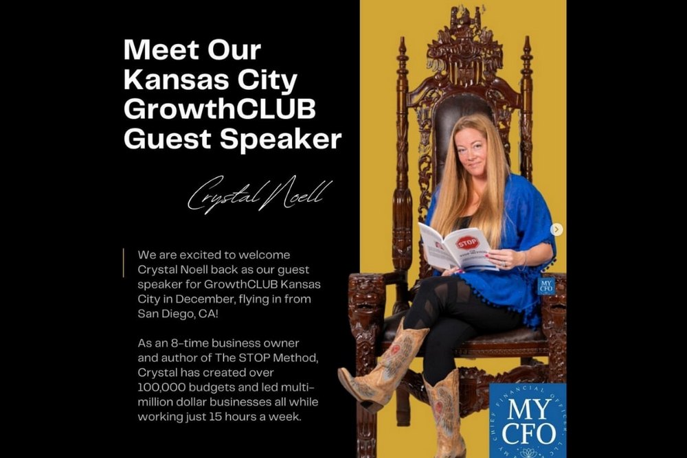 GrowthCLUB Kansas City with Crystal Noell, Guest Speaker