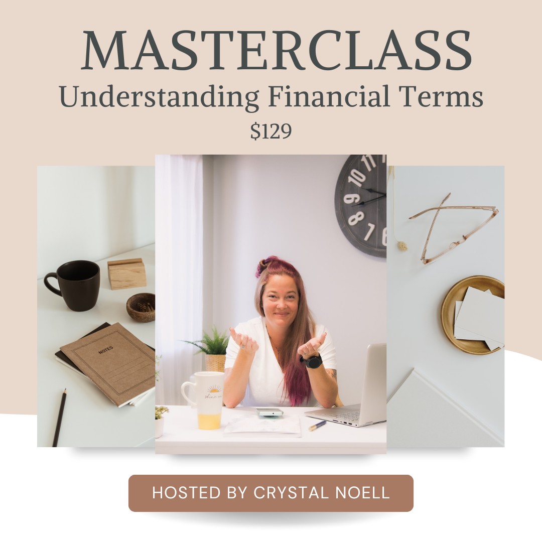 Masterclass Understanding Financial Terms