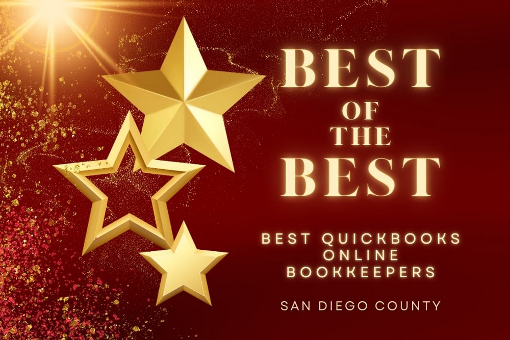 The Top Five QuickBooks Online Bookkeepers Of San Diego County
